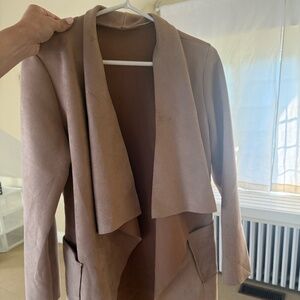 Faux Suede Jacket